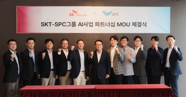 SPC그룹, SKT와 ‘AI 대전환’으로 고객 경험 혁신나서