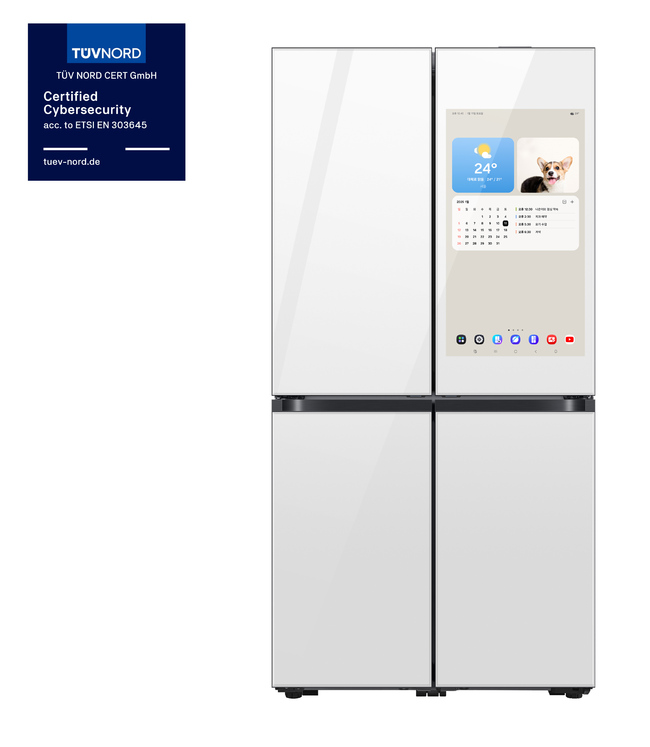 삼성전자 비스포크 AI 가전, 독일 TÜV Nord ‘IoT 보안’ 인증 획득