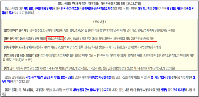 대통령 ‘무허가 대부업’ 표현 논란…대부금융협회 “불법사금융으로 바로잡아야”