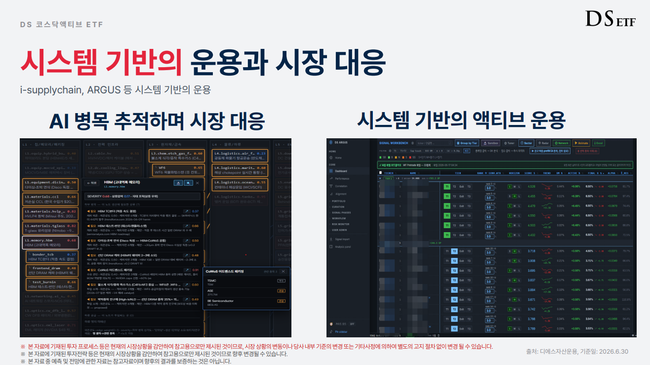 [현장] “코스닥은 안 되는 시장 아니다”…DS자산운용, 첫 ETF \ DS 코스닥액티브\ 로 ‘선별 투자’ 승부