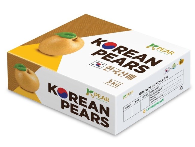 농협, 한국산 배 수출용 ‘표준 패키지’ 도입…글로벌 브랜드 경쟁력 강화