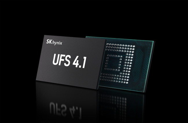 SK하이닉스, 세계 최고층 321단 낸드 기반 UFS 4.1 개발…모바일 AI 구현 선도