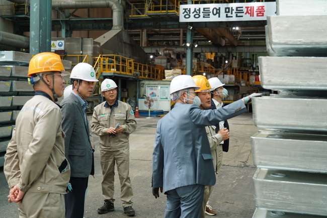 영풍,  새 이사회 출범 후 첫 현장 방문… 석포제련소에서 경영 내실 강화 