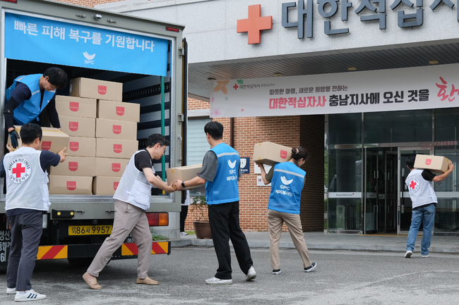 유통·식품기업들, 폭우 피해지역 긴급 구호 나서