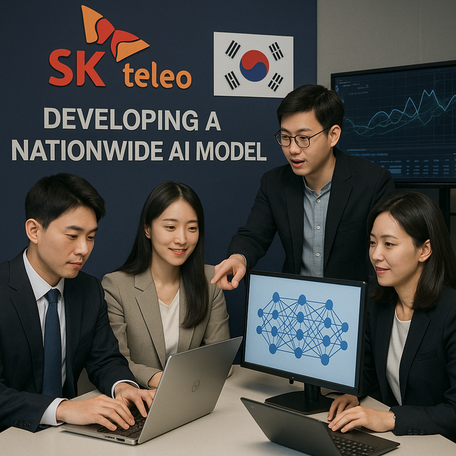 SKT, 자체 기술 바탕으로 \ 국가대표 AI\  도전...초거대 AI 모델 개발 본격화