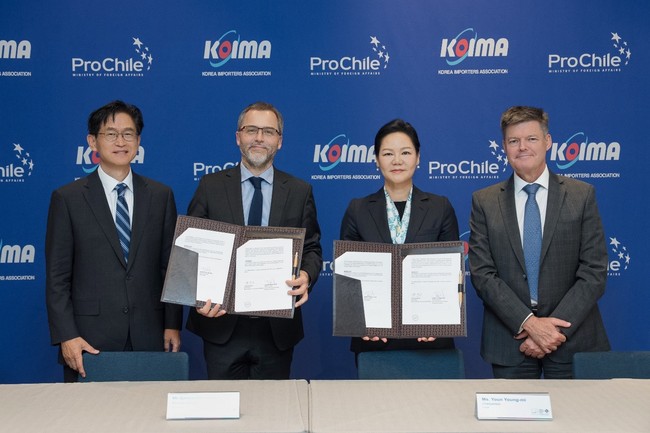프로칠레, 칠레 기업 북아시아 진출 지원...6천만 달러 규모 비즈니스 전망